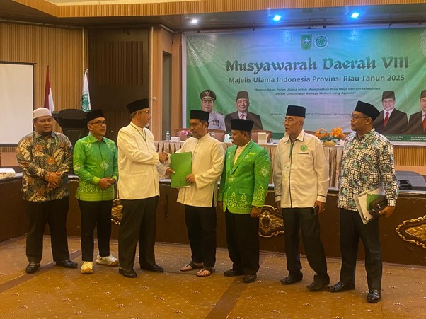 Dr. Saidul Amin Nakhodai MUI Riau 2025–2030, Perkuat Sinergi Ulama dan Perguruan Tinggi Muhammadiyah Regional